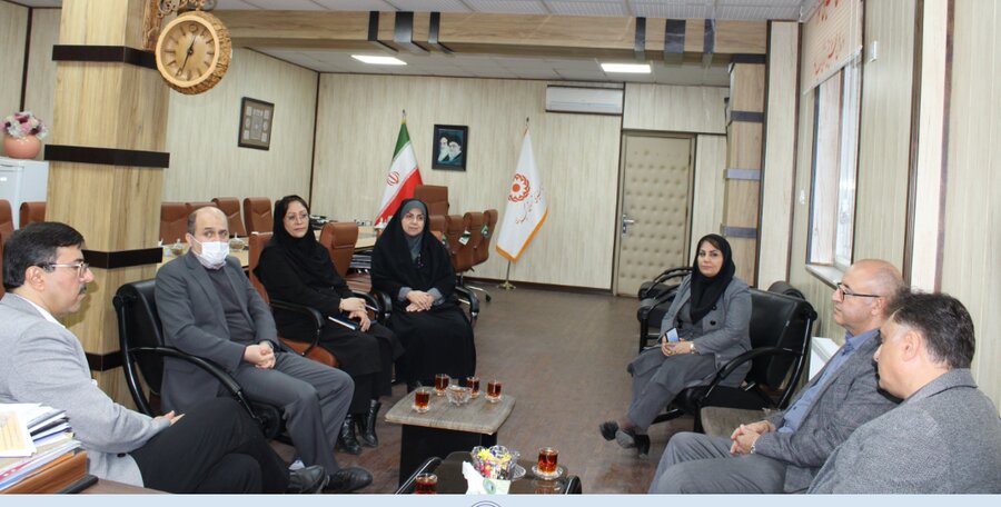 دیدار مدیران ارشد بهزیستی کشور با مدیرکل بهزیستی استان گیلان