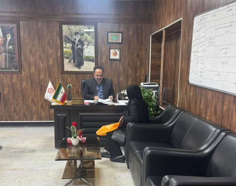 اشتهارد | ملاقات رئیس اداره بهزیستی شهرستان اشتهارد با جامعه هدف محترم