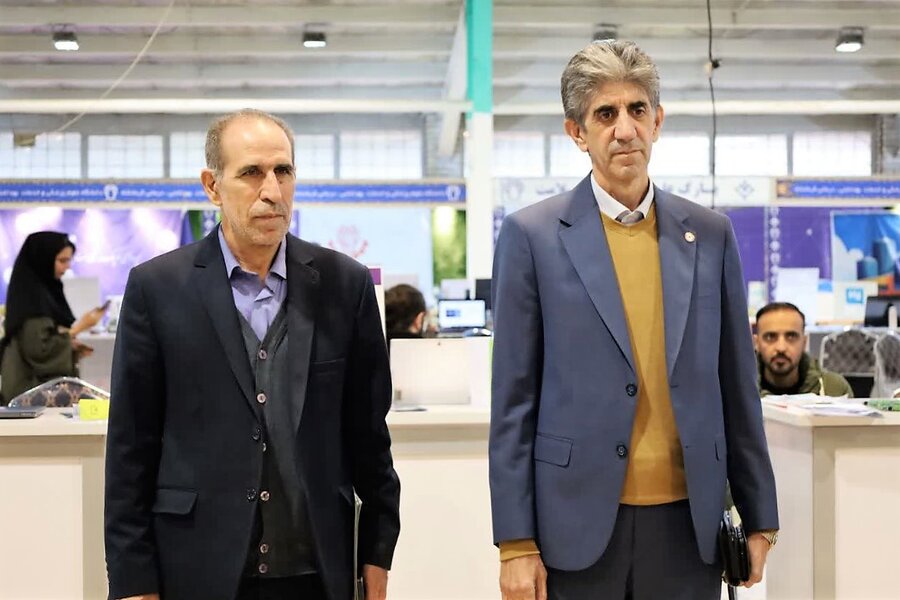 بازدید مدیرکل بهزیستی از نمایشگاه پژوهش و فناوری