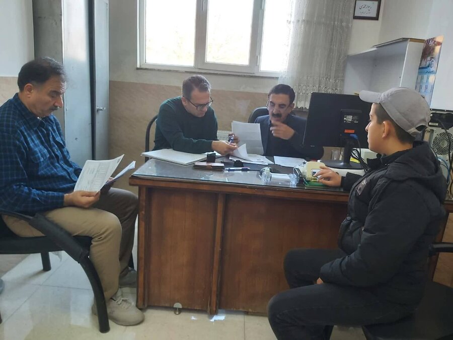 برگزاری جلسه کمیسیون پزشکی بینایی در بهزیستی بوکان