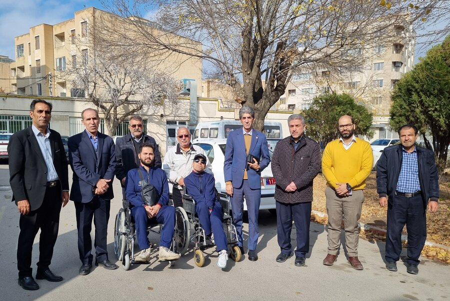 بدرقۀ ورزشکاران بوچیا برای حضور در مسابقات کشوری