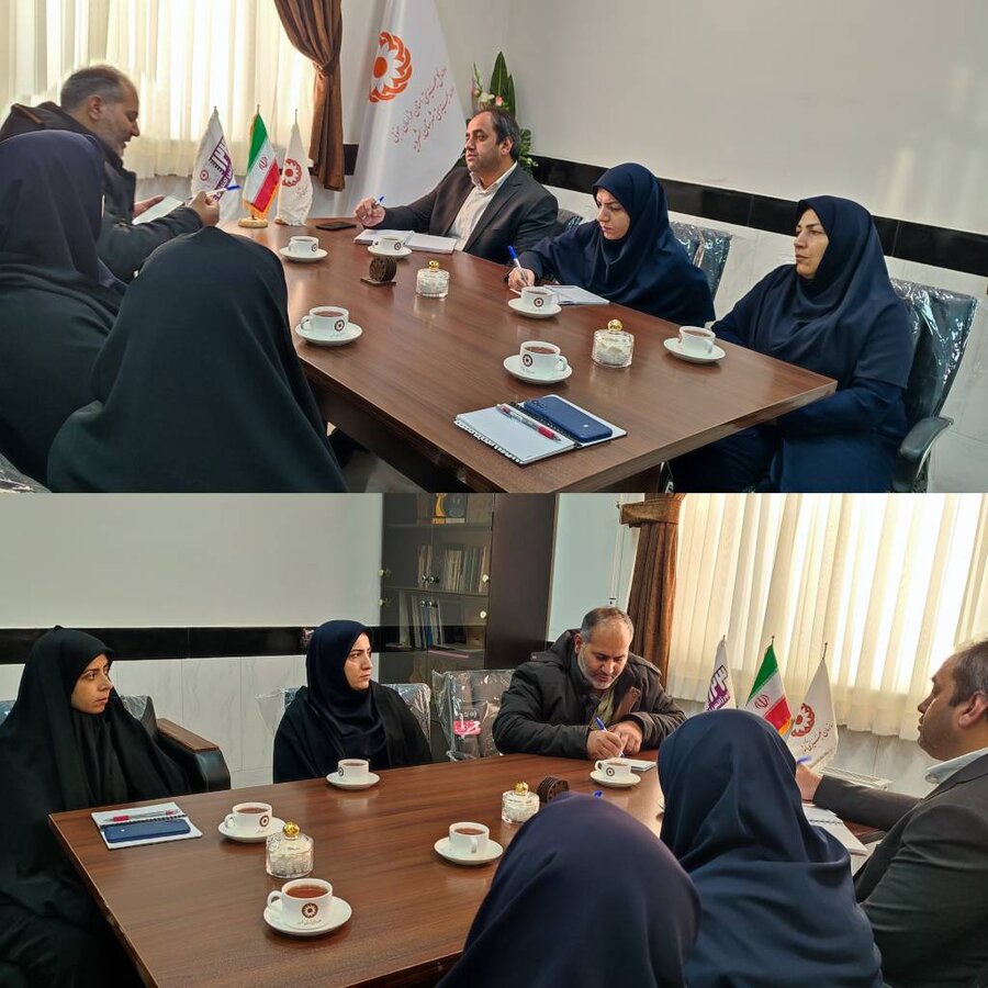 بشرویه/برگزاری نشست مشترک بهزیستی و معاونت اجتماعی سپاه بشرویه