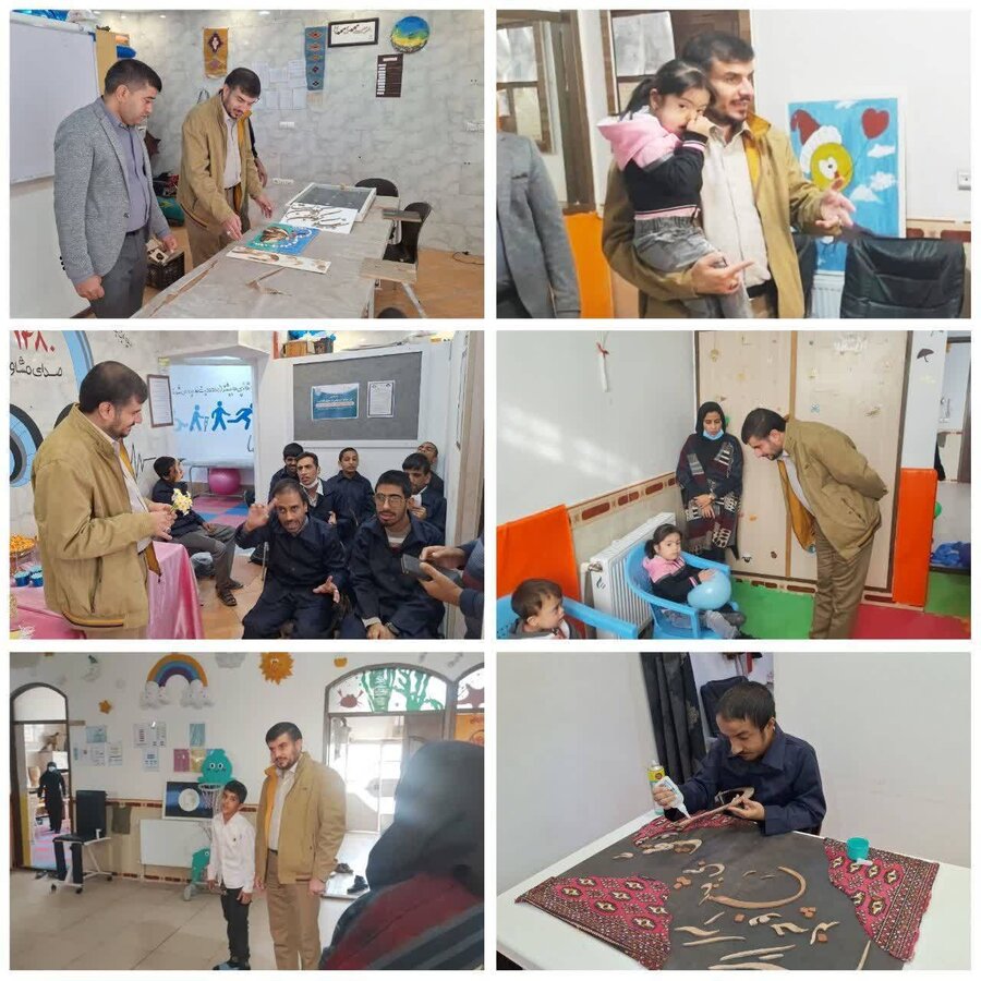 نهبندان/تقدیر از تلاش‌های کارشناسان و مربیان مراکز توانبخشی توسط فرماندار