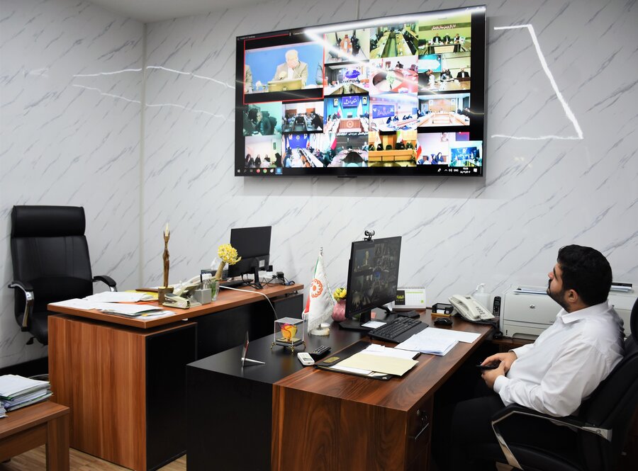 ویدئوکنفرانس طرح سلام