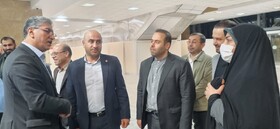 استقبال رسمی مهندس سنگدوینی نماینده محترم مردم شریف گرگان و آق قلا ؛ قدسیه اب شناس مدیرکل و معاونین بهزیستی استان گلستان