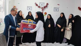 تجلیل از مادر یاران شیرخوارگاه حضرت رقیه (س) بمناسبت روز زن