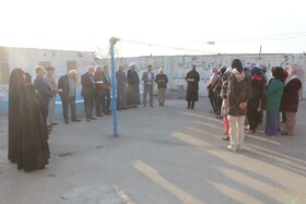 بازدید خیرین قزوین از کمپ بانوان ساحل امن