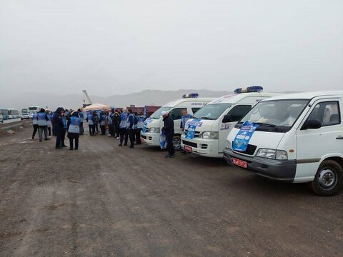 آذر-شرقی 1 مانور زلزله