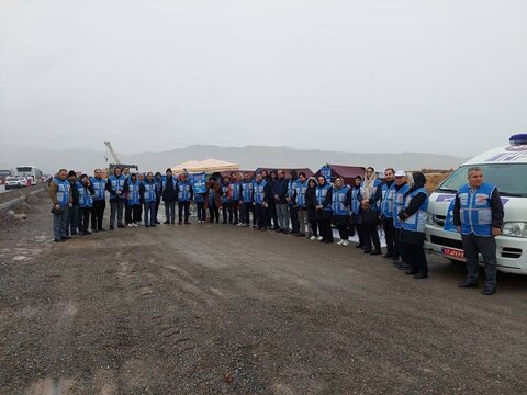 آذر-شرقی 1 مانور زلزله