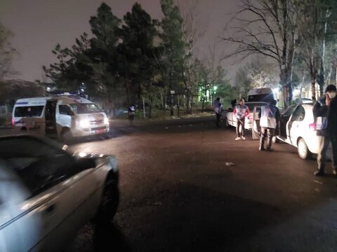 آذر-شرقی 1 مانور زلزله