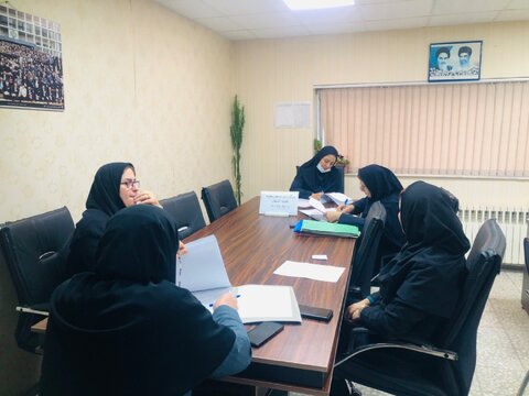 رضوانشهر /برگزاری دومین جلسه کمیته اشتغال در اداره بهزیستی شهرستان