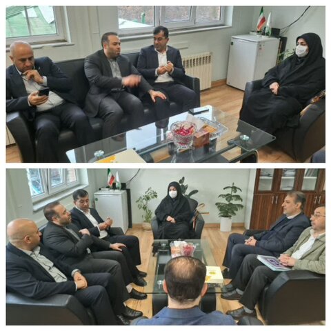 جلسه ای به جهت بهره مندی جامعه هدف بهزیستی گلستان، راهکارهای قانونی و هدفمند با حضور آنجلسی ، آریا در اداره کل مسکن و شهرسازی