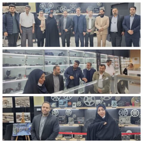 در حاشیه سفر علیرضا آنجلسی معاون توسعه مدیریت و منابع به همراه قدسیه آب شناس مدیرکل بهزیستی استان گلستان از موزه عکاسخانه گرگان به بازدید کرد