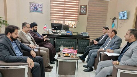 نماینده ولی فقیه در اداره کل بنیاد مسکن با مدیر کل بهزیستی دیدار کرد