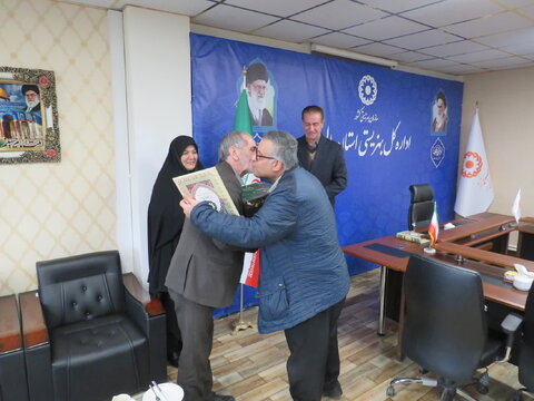 تقدیر بهزیستی البرز از نماینده دیوان محاسبات/ پایان مأموریت آقای سیامک کشاورز