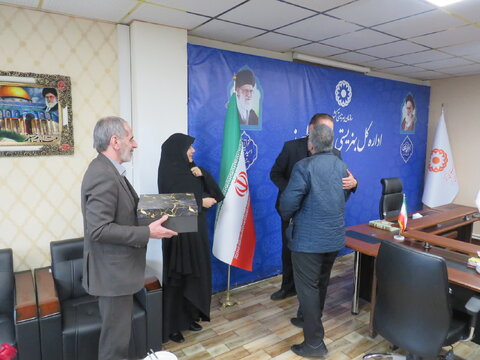 تقدیر بهزیستی البرز از نماینده دیوان محاسبات/ پایان مأموریت آقای سیامک کشاورز