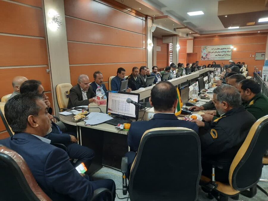 کارگروه سلامت شهرستان زرند برگزار شد