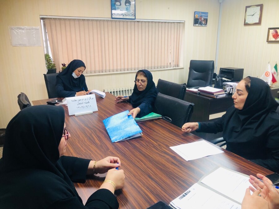 رضوانشهر /برگزاری دومین جلسه کمیته اشتغال