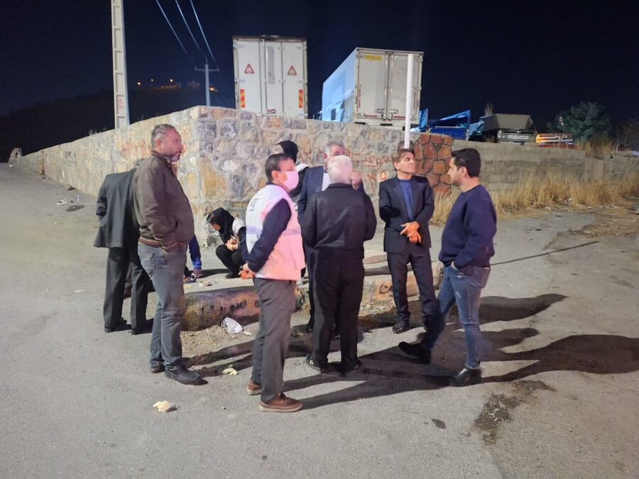 حضور میدانی مدیران بهزیستی کردستان در کنار تیم سیار اورژانس اجتماعی سنندج
