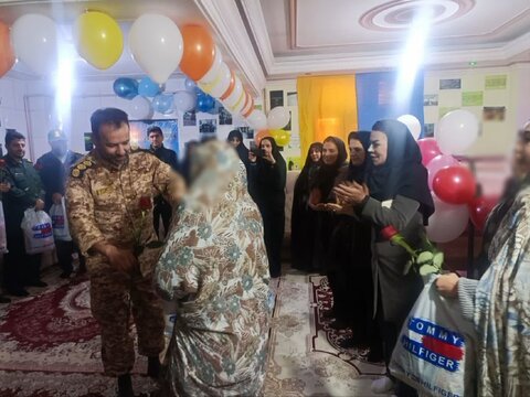 برگزاری جشن ولادت حضرت صدیقه طاهره‌(س) با حضور مسئولین در کمپ بانوان «طلوع رهایی البرز»