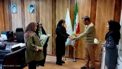 طالقان | تقدیر از کارکنان اداره بهزیستی شهرستان طالقان