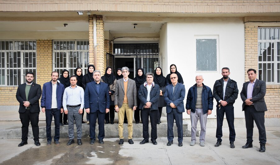 سفر مدیرکل بهزیستی استان کرمانشاه به شهرستان هرسین