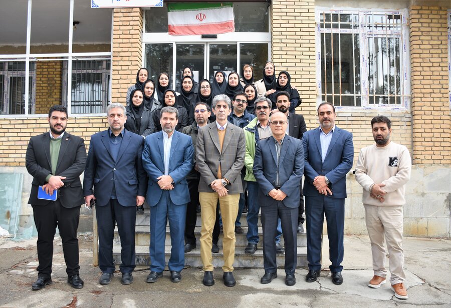 پیگیری مسائل کارکنان و مددجویان در سفر مدیرکل به صحنه