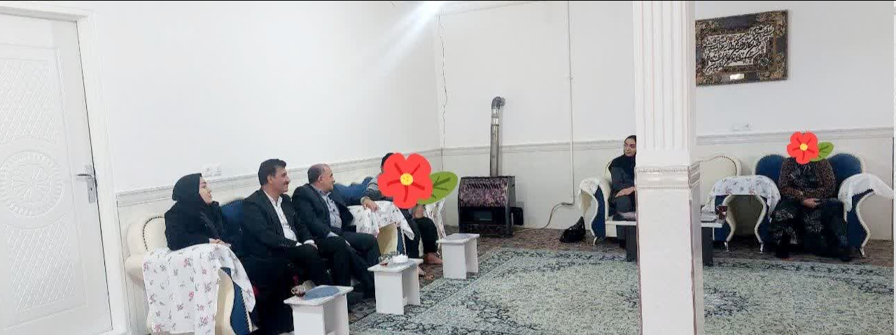 بازدید و دلجویی از فرد دارای معلولیت در شهرستان درگزین 