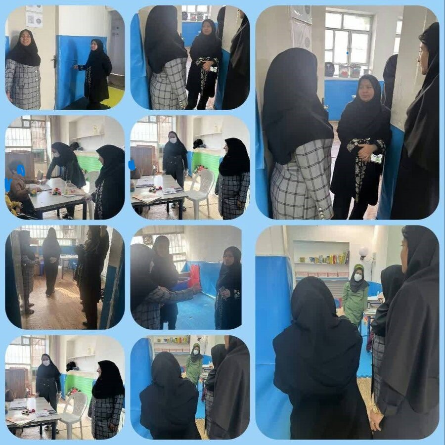 بیرجند/بازدید کارشناسان بهزیستی از مرکز روزانه آموزشی توانبخشی اوتیسم «توان‌افزا»