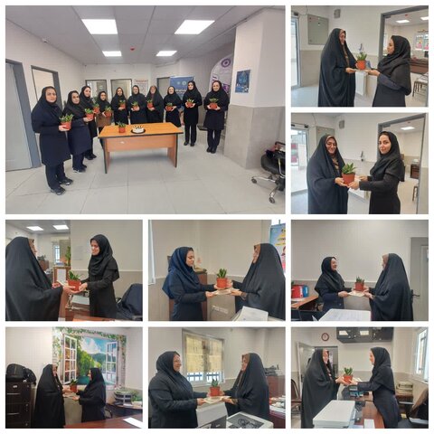 بندرگز | تجلیل از بانوان شاغل بهزیستی بندرگز در روز زن