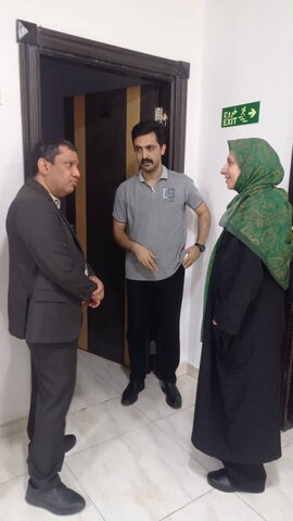 قدردانی مشاور اجتماعی وزیر بهداشت از مدل‌های بی‌نظیر توانبخشی در بهزیستی کیش