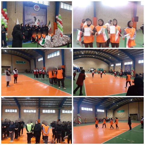 درخشش بانوان داژبال محله سیدآباد اردبیل در مسابقات استانی