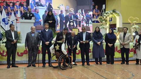 صحنه گردانی هنرمندان و ورزشکاران معلول
