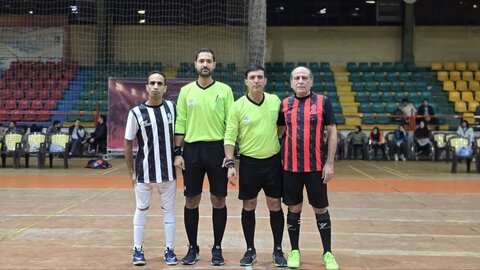 بازی نمادین پیشکسوتان ابومسلم با منتخب معلولین