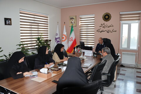 هم‌اندیشی مدیرکل بهزیستی استان با سرپرست و کارکنان معاونت مشارکت‌های مردمی، توسعه ظرفیت‌های اجتماعی و فرهنگی