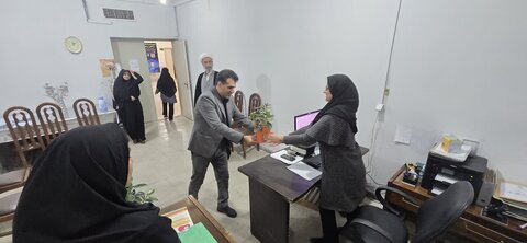 گزارش تصویری | دیدار مدیرکل و روسای شهرستان های تابعه با همکاران بمناسبت ولادت حضرت زهرا(س)