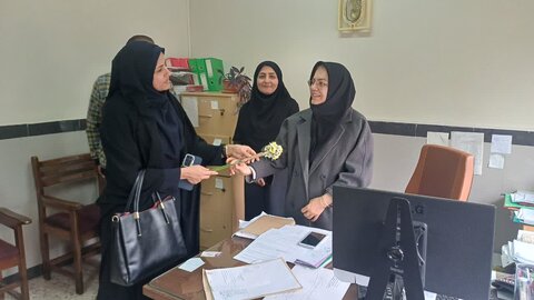 گزارش تصویری | دیدار مدیرکل و روسای شهرستان های تابعه با همکاران بمناسبت ولادت حضرت زهرا(س)