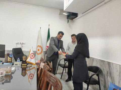 گزارش تصویری | دیدار مدیرکل و روسای شهرستان های تابعه با همکاران بمناسبت ولادت حضرت زهرا(س)