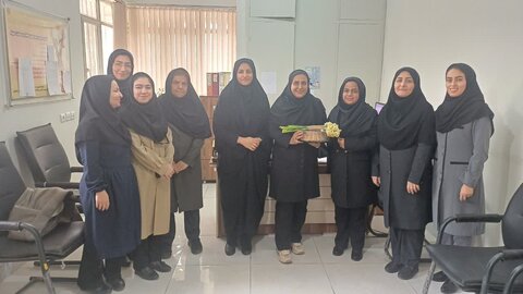 گزارش تصویری | دیدار مدیرکل و روسای شهرستان های تابعه با همکاران بمناسبت ولادت حضرت زهرا(س)