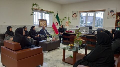 گزارش تصویری | دیدار مدیرکل و روسای شهرستان های تابعه با همکاران بمناسبت ولادت حضرت زهرا(س)