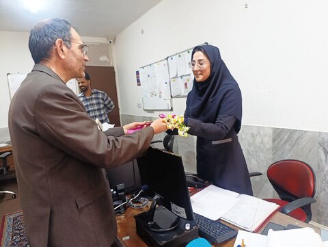 گزارش تصویری | دیدار مدیرکل و روسای شهرستان های تابعه با همکاران بمناسبت ولادت حضرت زهرا(س)