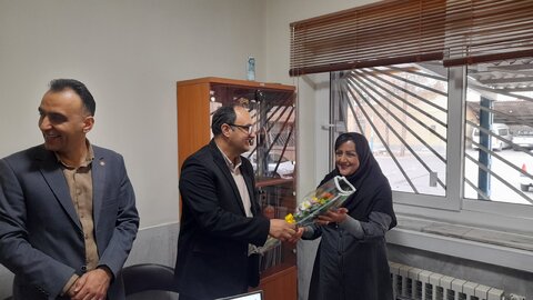 گزارش تصویری | دیدار مدیرکل و روسای شهرستان های تابعه با همکاران بمناسبت ولادت حضرت زهرا(س)
