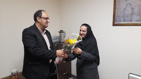 گزارش تصویری | دیدار مدیرکل و روسای شهرستان های تابعه با همکاران بمناسبت ولادت حضرت زهرا(س)