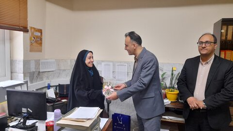 گزارش تصویری | دیدار مدیرکل و روسای شهرستان های تابعه با همکاران بمناسبت ولادت حضرت زهرا(س)