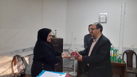 گزارش تصویری | دیدار مدیرکل و روسای شهرستان های تابعه با همکاران بمناسبت ولادت حضرت زهرا(س)