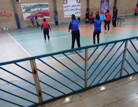 کسب عنوان قهرمانی جام داژبال تیم بانوان نرگس خانه بهزیست اشتهارد