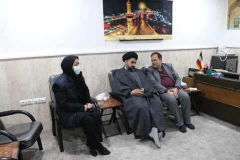 کرج | مدیر بهزیستی شهرستان کرج با امام جمعه محمدشهر دیدار و گفتگو کرد