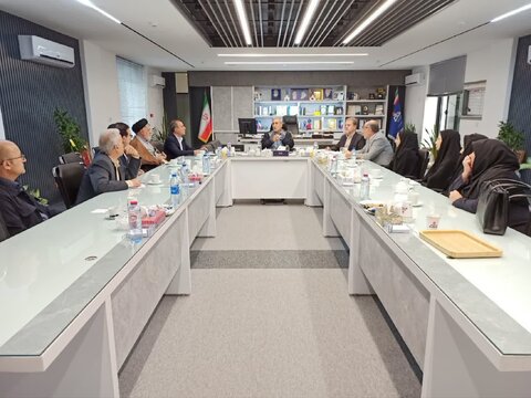 نشست هم اندیشی مدیر کل بهزیستی استان کهگیلویه و بویراحمد با مدیر عامل شرکت بهره برداری نفت و گاز گچساران