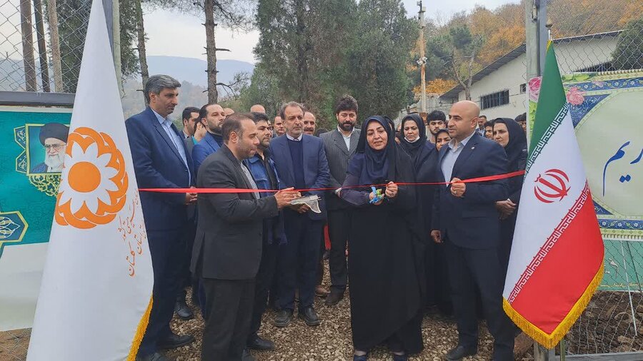 افتتاح چمن مصنوعی فوتسال در مجتمع توسکستان بهزیستی کشور