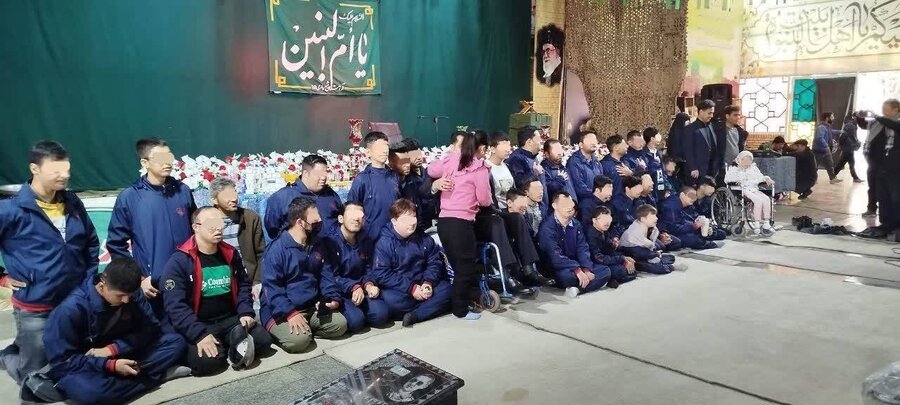 ملارد | تجدید میثاق توانخواهان تحت پوشش بهزیستی با شهدا به مناسبت سالروز شهادت حضرت ام‌البنین(س)